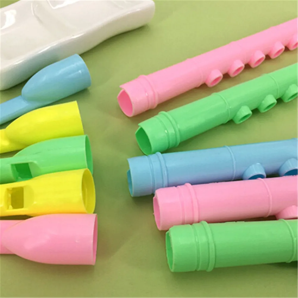 2Pcs Pipes Musical Instrument Developmental Toy Music Educational Toy For Children Kids Xmas Gifts 21.9*2cm images - 6