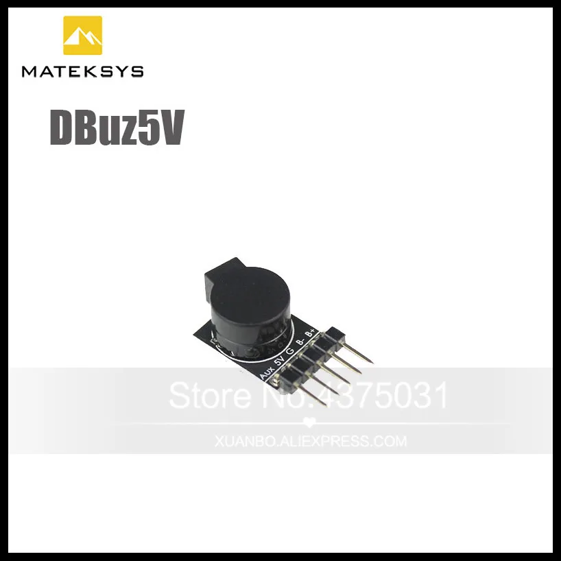 Высокое качество matek системы DBuz5V TLOST модель BEEPER & FPV FC 5V Громкий звонок двойной