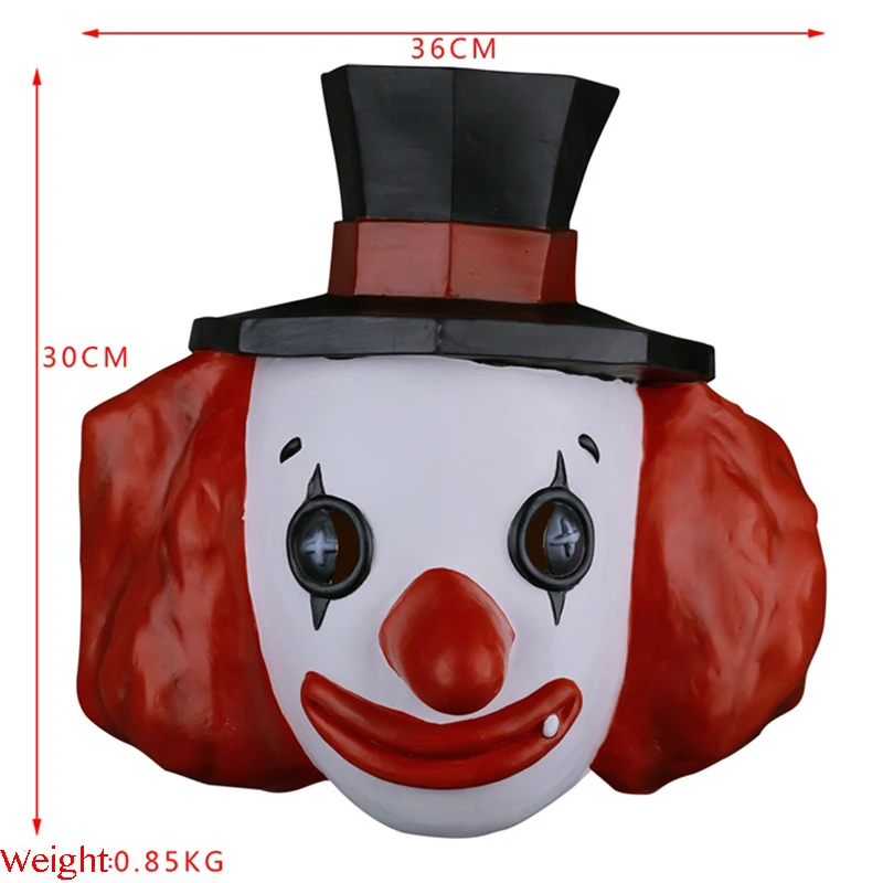 Маска для косплея персонажа из аниме улыбающееся лицо Джокера | Тематическая