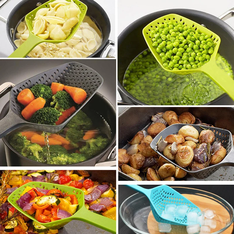 1 шт. нейлоновое сито Совок Дуршлаг сливные овощи водный гаджет инструменты для
