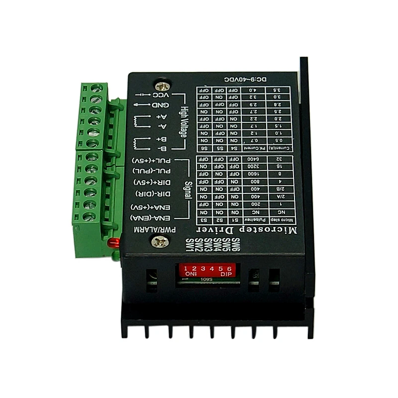 TB6600 Драйвер шагового двигателя для фрезерного станка с ЧПУ motion 4.0A 42/57/86 9V 42V