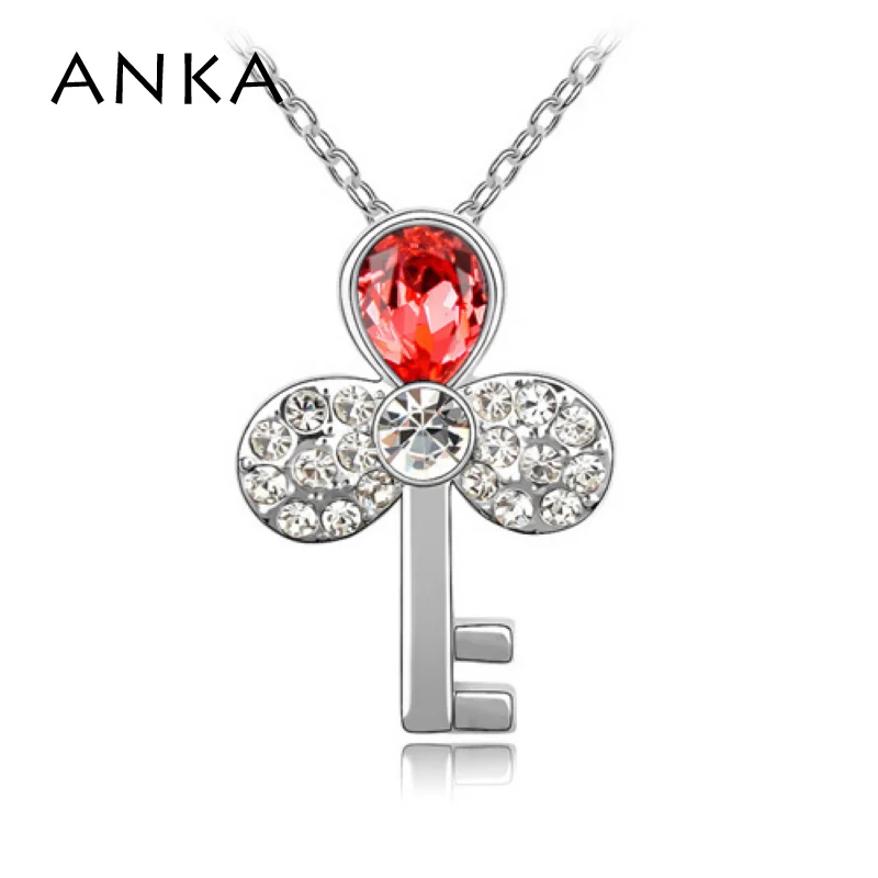 Анка модные ювелирные серьги и кулон &quotКлевер&quot ключ с украшением в виде