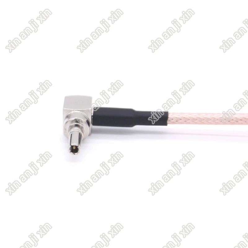 JX RF ОТРЕЗОК кабеля F К CRC9 разъем мама прямой угол обжима кабель RG316 Pigtail 15 см