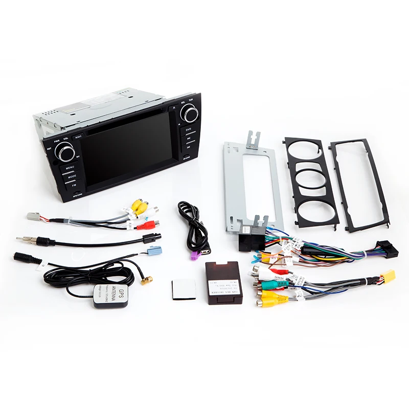 Android 8 1 автомобильный стерео аудио GPS dvd-плеер Wifi SWC FM для BMW/320/328/3 серии E90/E91/E92/E93