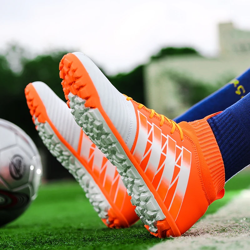 Футбольные бутсы мужские оригинальные футбольные высокие ботильоны Superfly crampon
