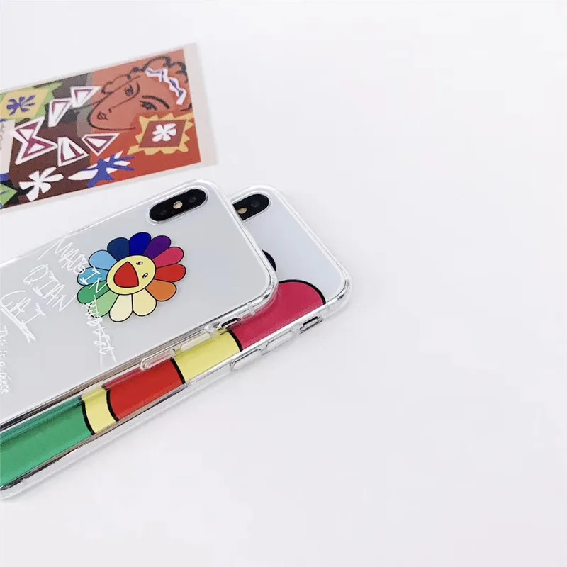 DISCASE рельеф Конфеты ТПУ чехол для iphone XS XR MAX милый мультфильм красочный цветок