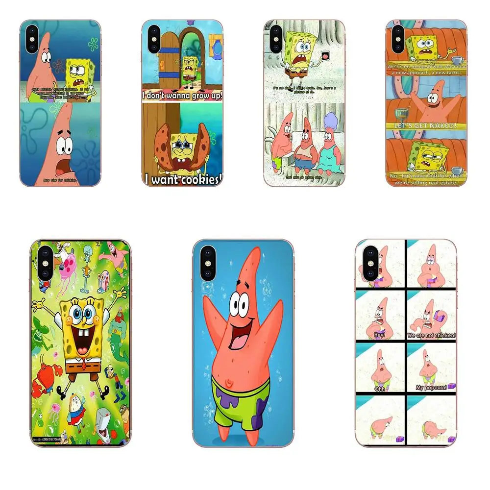 Best Friend Songebob И Патрика для Galaxy Grand A3 A5 A7 A8 A9 A9S On5 On7 Plus Pro Star 2015 2016 2017 2018 | Мобильные
