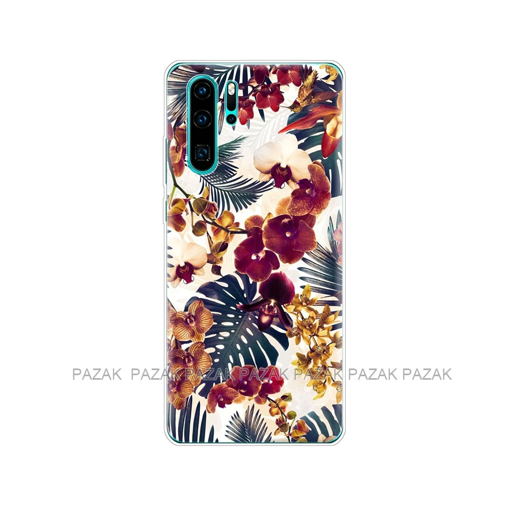 Чехол для huawei P30 Pro Чехол huawei P30Pro силиконовый чехол ТПУ задняя крышка для телефона на huawei P30 Pro VOG-L29 ELE-L29 P 30 Lite чехол - Цвет: 10634