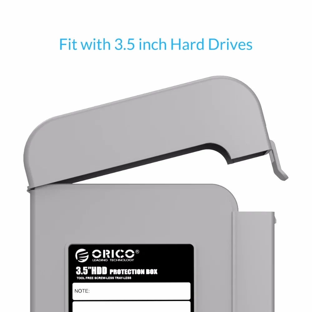 ORICO 5 шт. Защита жесткого диска анти Stati многодисковое хранилище HDD для 3 дюймового