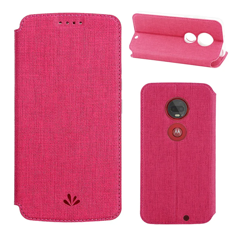 Роскошный кожаный чехол-книжка на магните для Motorola MOTO G7 G6 Plus G7 power G7 Play Fundas с отделением для карт и подставкой, чехол-кошелек