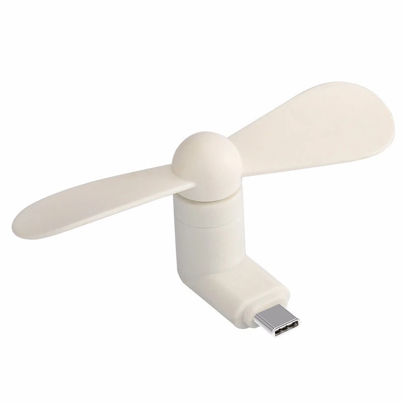 ITINFTEK Type-c Cute Portable Mini Cool Hand Fans for Xiaomi 4c 5 5s 6 Huawei P9 P10 Type C Jack Interface OTG Mobile Phone Fan |