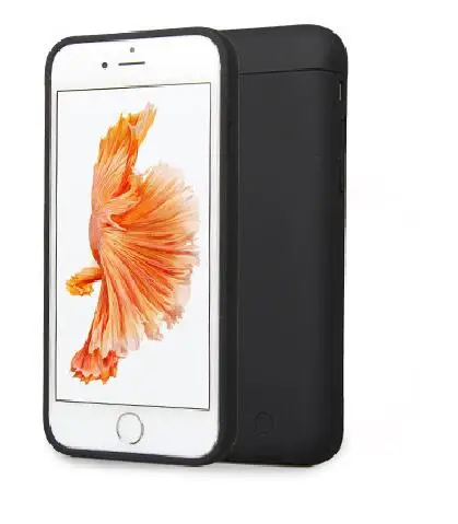 Black NEWDERY для iPhone 5 Чехол для внешнего зарядного устройства для iPhone 5S чехол для резервного зарядного устройства для iPhone SE power Bank - Цвет: Black