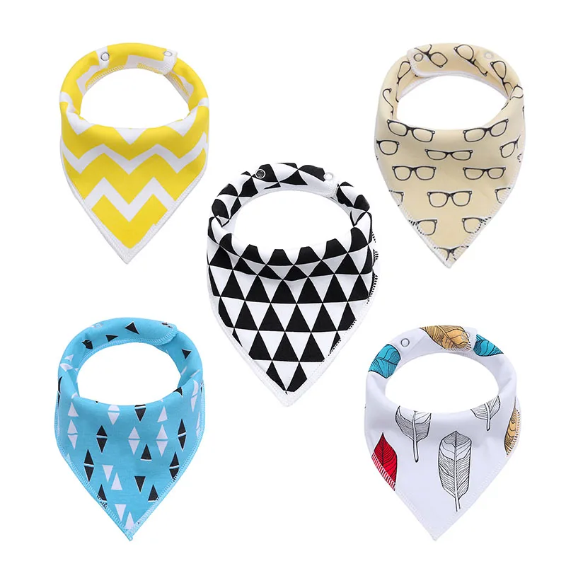New Baby Bibs Cotton Newborn Baby Feeding Stuff Burp Cloth Bib Bandana Bibs Baberos Todder Infant Towel Winter Spring Scarf