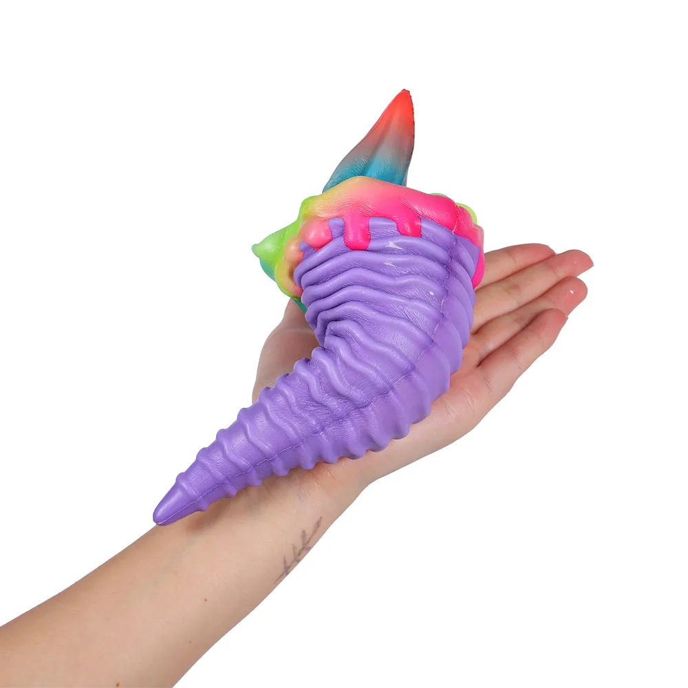 1 шт. сжимающее Радужное Мороженое Мягкие игрушки jumbo медленно растущий крем Ароматические сжимающие игрушки новинка подарок