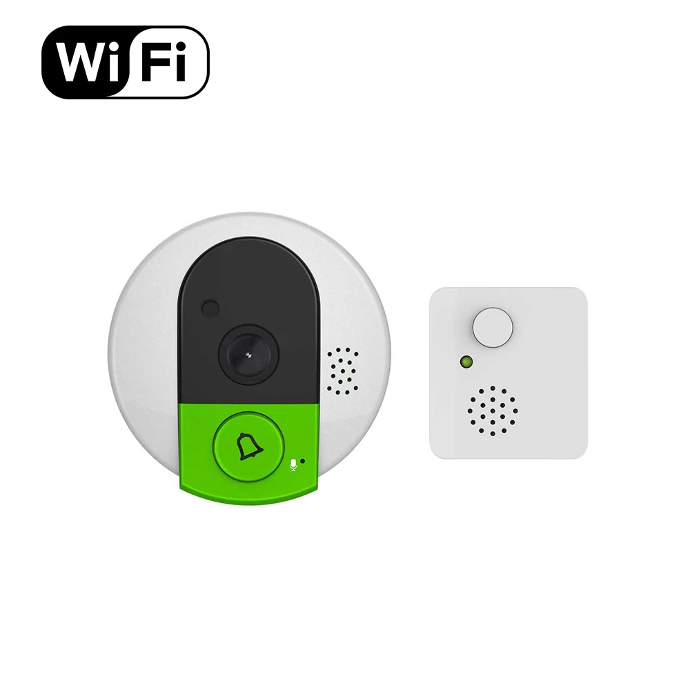 Motion Detection Alarm WiFi Smart Doorbell Phone Peephole System | Безопасность и защита
