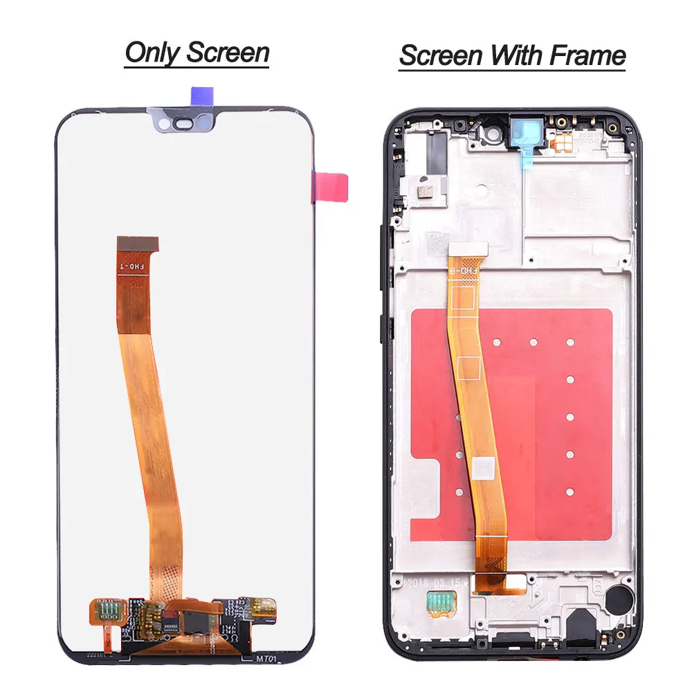 

5.84" New Screen For Huawei P20 Lite LCD Display Touch Screen with Frame Replace For HUAWEI P20 Lite ANE-LX1 ANE-LX3 Nova 3e LCD