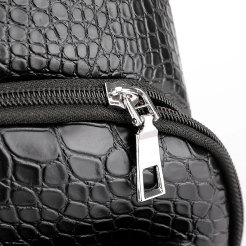 Новый Для мужчин Диагональная Сумка через плечо из искусственной кожи с узором