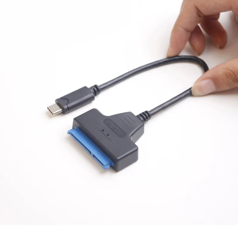 Кабель ult best для жестких дисков SATA USB Type C кабель 22pin конвертер 2 5 дюйма HDD/SSD 20 см|sata