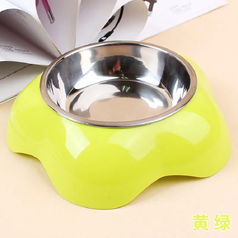 Новая миска для хот догов посуда домашних питомцев цветочный узор твердая