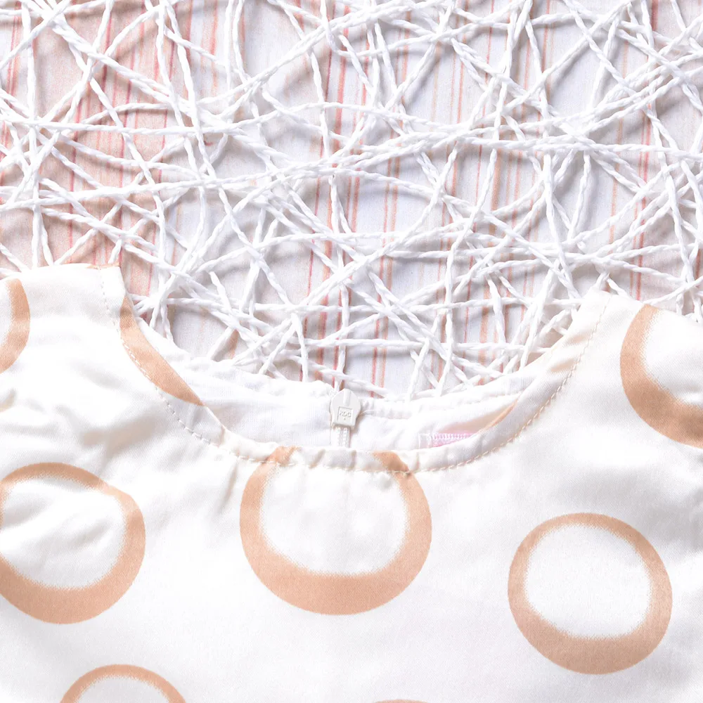 Платье для девочек с коротким рукавом-фонариком и поясом | Детская одежда обувь