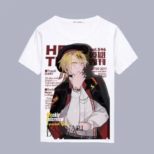 4 Детская футболка с надписью «Boku no Hero Academy» для мальчиков Midoriya Izuku Bakugou Katsuki OCHACO URARAKA, футболка с короткими рукавами с надписью «My Hero Academy» - Цвет: 4