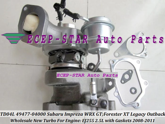 TD04L 49477 04000 14411AA710 4947704000 14411 AA710 Turbo для SUBARU Impreza WRX GTForester XT Legacy Outback 2008 EJ255 2.5L|turbocharger