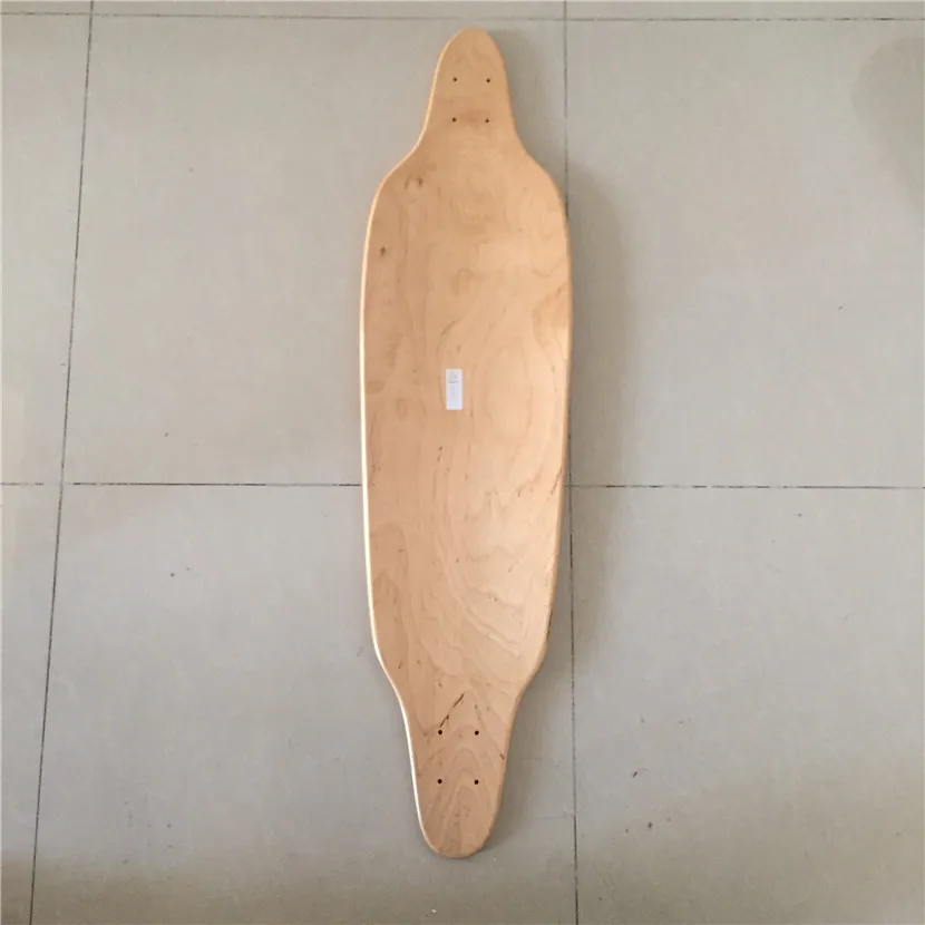 OEM заготовка для скейтборда колода клен 39 3/8 Longboard плоская тарелка DIY узоры 8 слоев