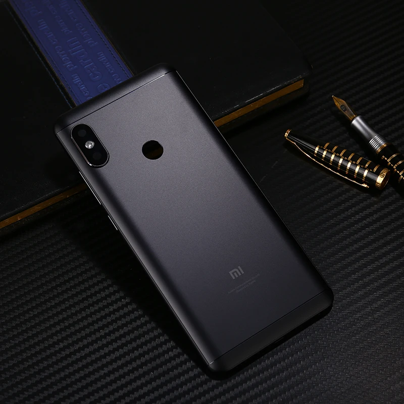 Чехол для Redmi Note 5 Pro для Xiaomi Redmi Note 5 Pro, задняя крышка для батареи, запасная часть, Кнопки громкости