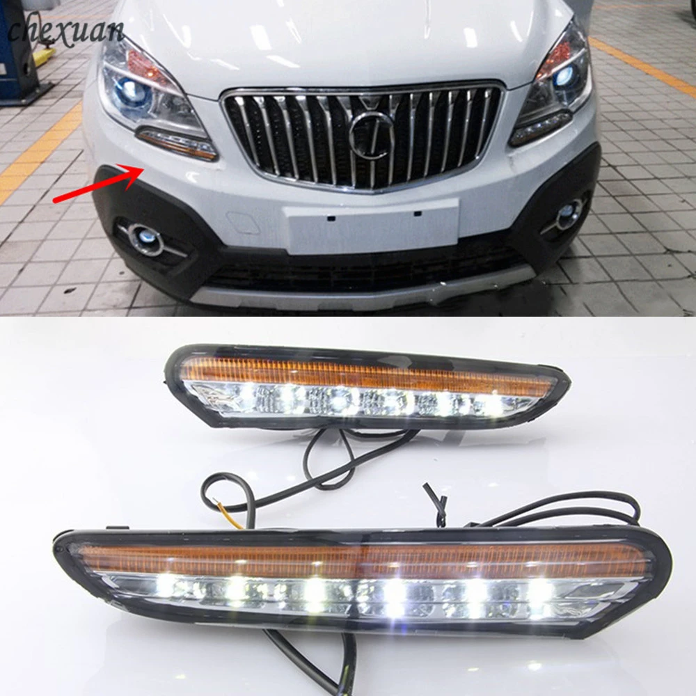 CSCSNL 1 набор Автомобильный светодиодный для Buick Opel Mokka Vauxhall 2012 2013 2014 2015 12В дневные