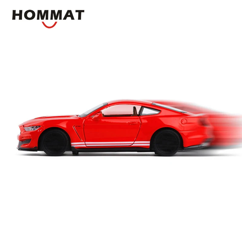 HOMMAT 1:32 весы Ford Mustang Shelby GT350 Игрушечная модель автомобиля Diecasts & Toy транспортные