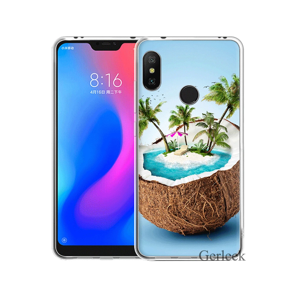 Жесткий чехол Desxz Coco En La Playa для Xiaomi Mi A2 A1 5X6X6 8 9 9se 5 5S MAX 3 Lite | Мобильные телефоны и