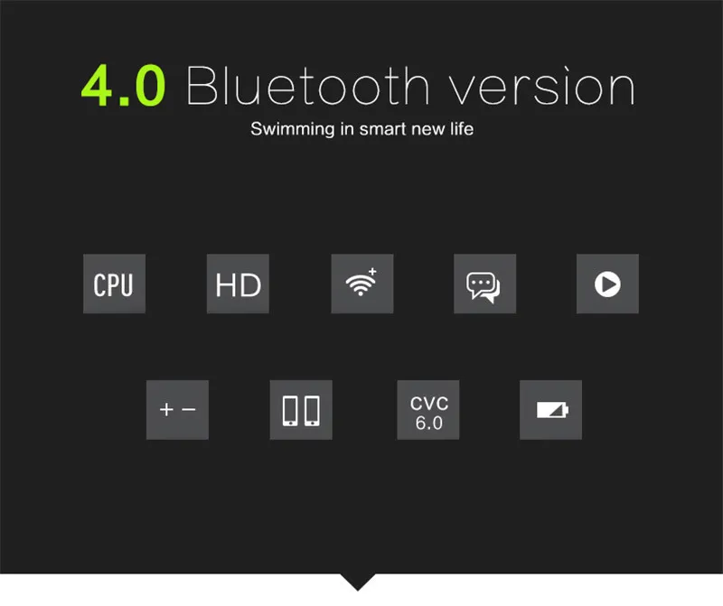 Joway H02 Интеллектуальные Bluetooth наушники портативная мини-гарнитура с микрофоном Поддержка громкой связи беспроводные kulakliklar для Xiaomi