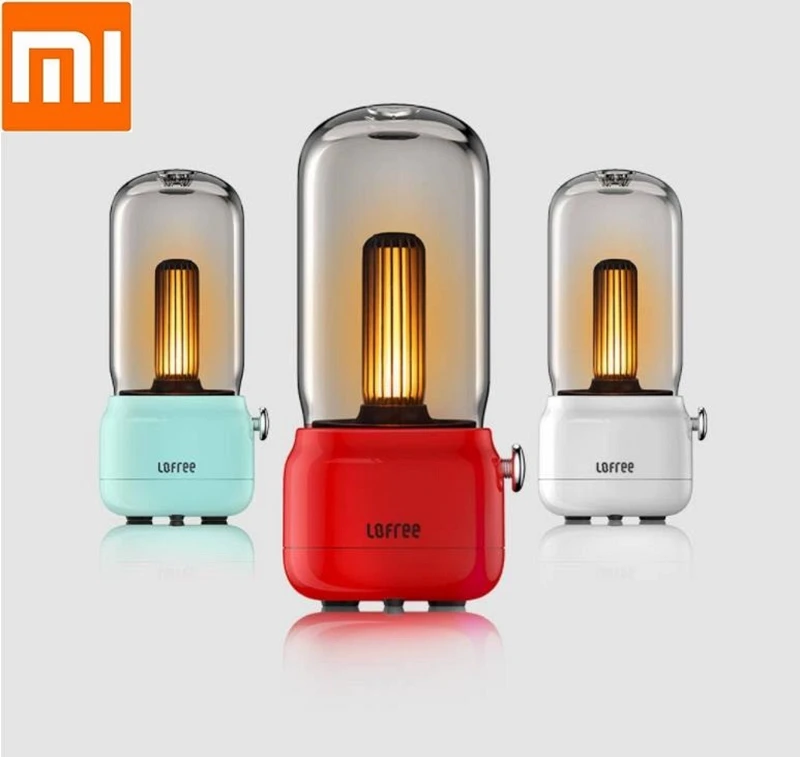 Xiaomi Mijia Lofree милый CANDLY Ретро светильник для кровати креативный модный теплый