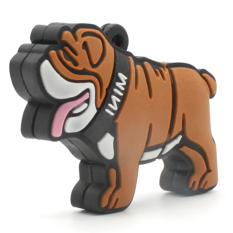 Милые животные USB флеш-накопители 16GB мультфильм собака Флешка 32GB персонализированные 4GB 8GB карта памяти, Флеш накопитель I Flashdisk забавные подарки