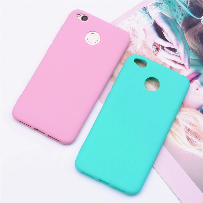Phone Case For Xiaomi Redmi 4X Fundas Soft Silicone Cover TPU Protector |