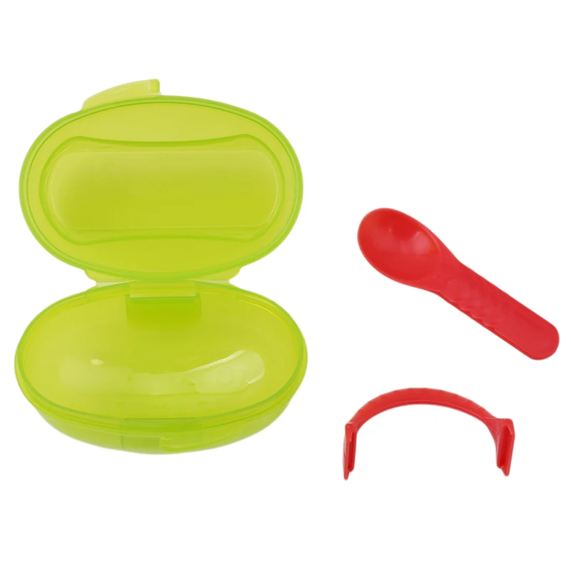 Киви ложка пластиковая Конфета зеленый цвет киви копать нож-Лопатка для фруктов