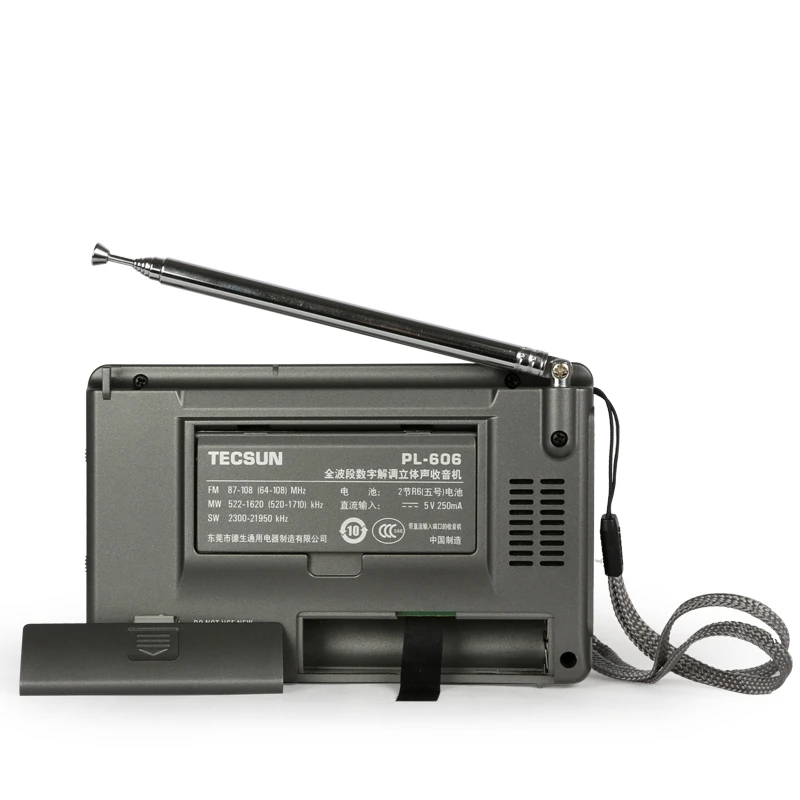 Дополнительные антенны радиоприемник TECSUN PL-606 дома радио FM MW SW DSP приемник PL606
