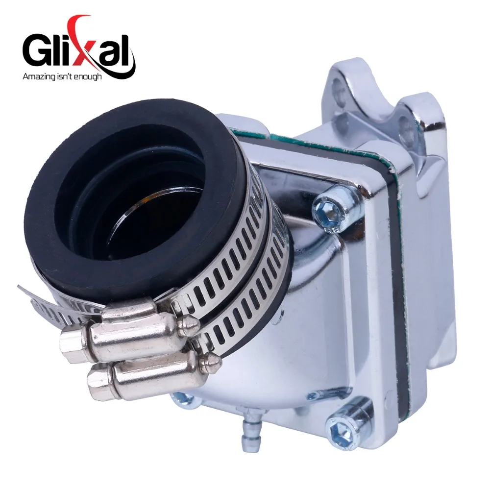 Высокопроизводительный впускной коллектор Glixal Dio AF18 AF28 AF27 49cc 50cc для скутера CX ZX SE50