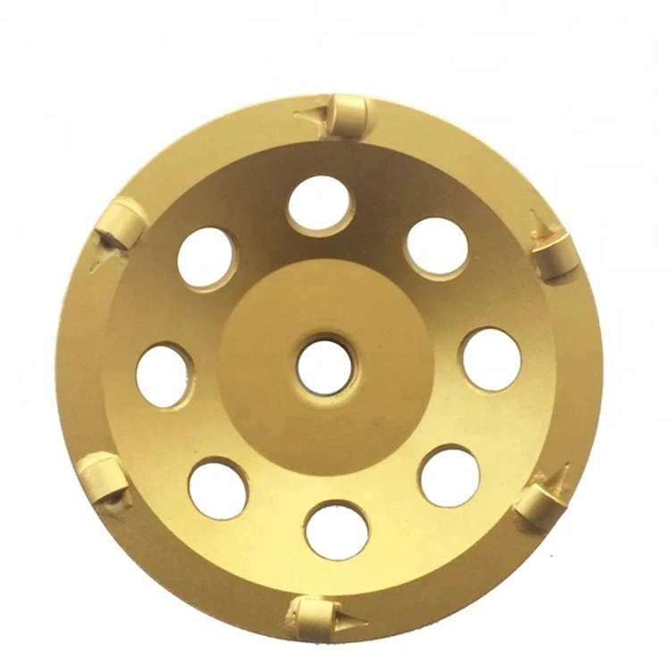 PCD04 бетонная шлифовальная пластина PCD 6 дюймов Высококачественный алмазный