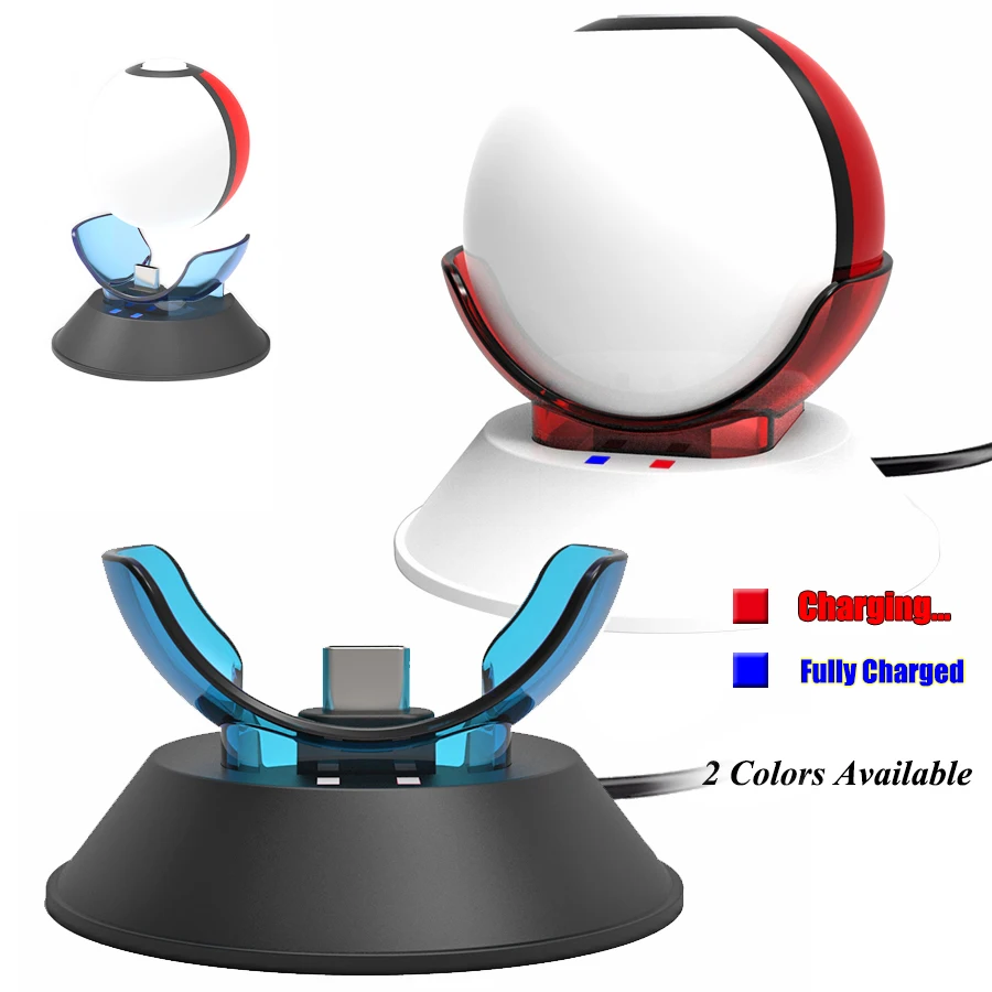Зарядная док станция Yoteen для Poke Ball зарядная USB Nintendo Switch контроллер Plus с
