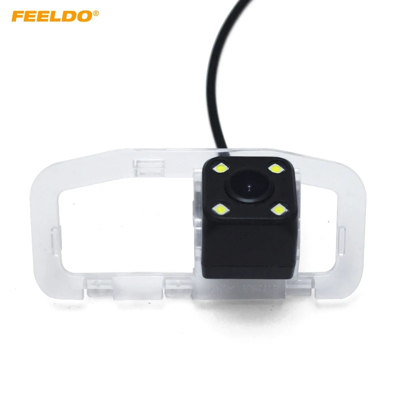 FEELDO 1Set Car Backup Rear View Camera With LED Light For Great Wall C30 2011 2012 Reverse Parking #FD3237 | Автомобили и