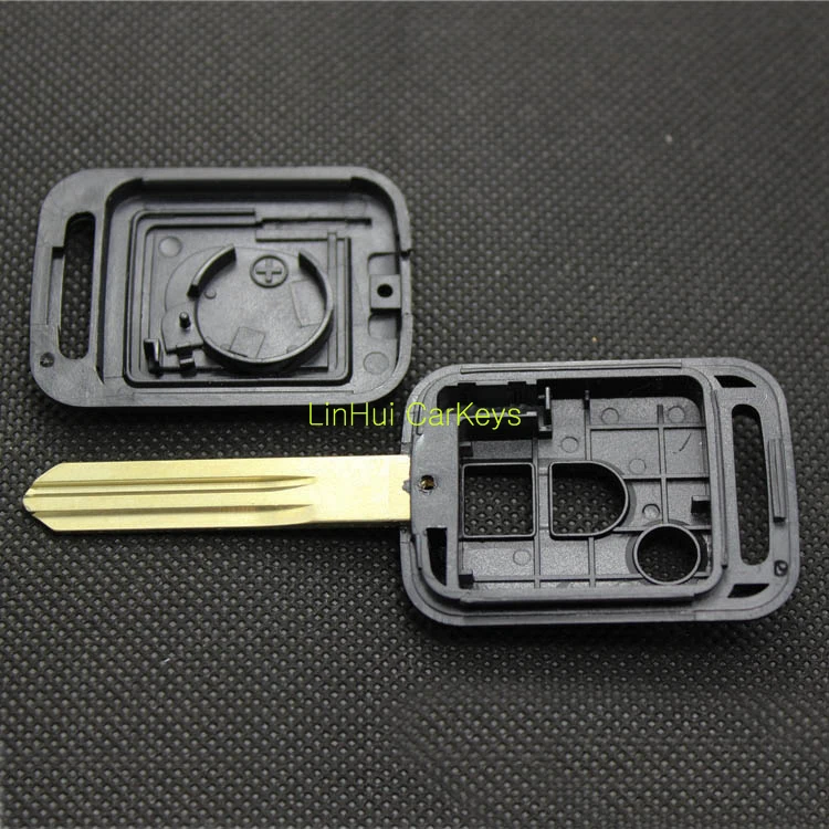 PINECONE for NISSAN ElGRAND Remote Car Keys 3 Buttons Uncut Brass Blank Blade Straight ABS Key Shell 1PC | Автомобили и мотоциклы