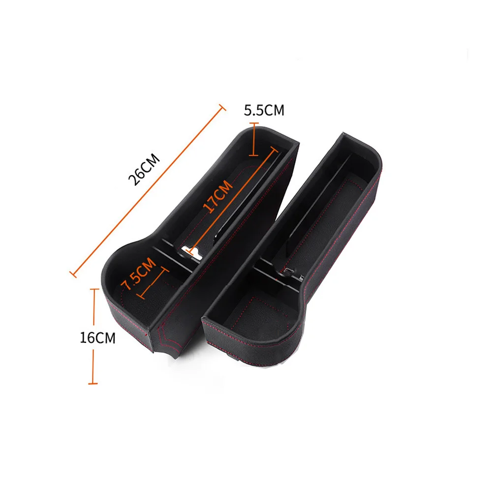 Car Seat Crevice Storage Box Auto Gap Pocket Stowing Tidying Organizers Side Slit Universal Leakproof | Автомобили и мотоциклы