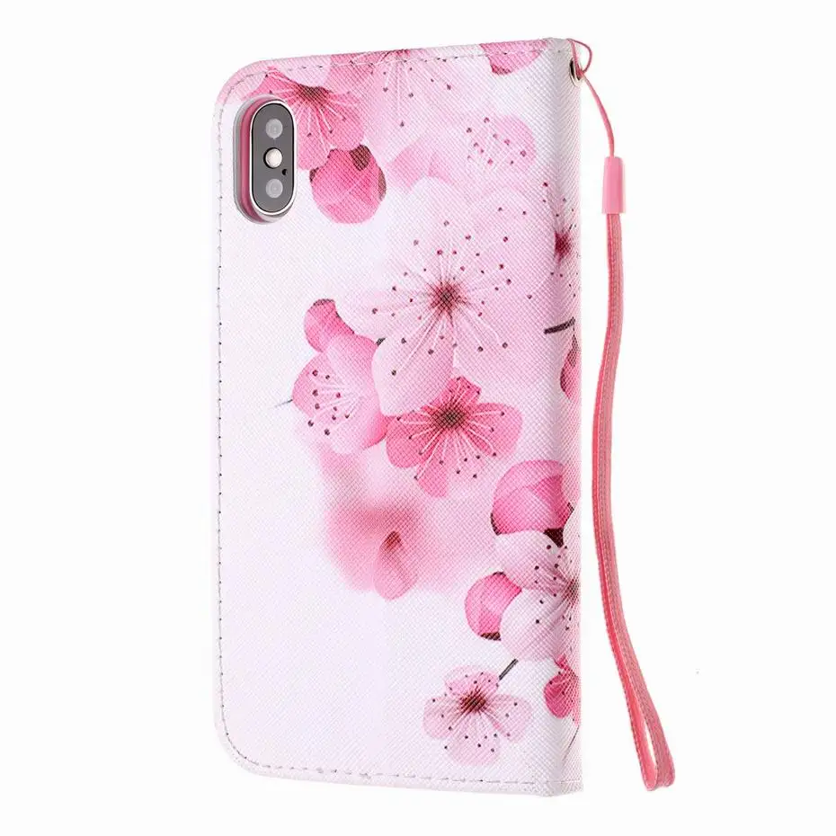 Роскошный чехол-кошелек из искусственной кожи чехол для iPhone 5 5S SE 6 6 S 7 8 Plus, флип-чехол для телефона IPhone X XS Max XR Touch5 6, Coque