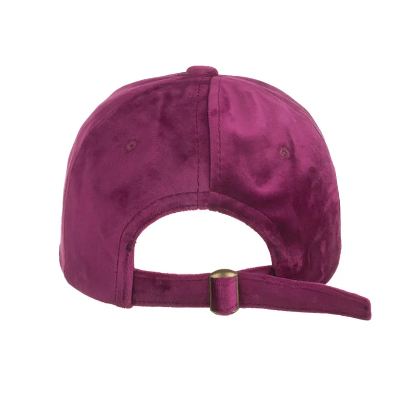 Зимний однотонный вельветовый сохраняющий тепло унисекс бейсболка s для женщин