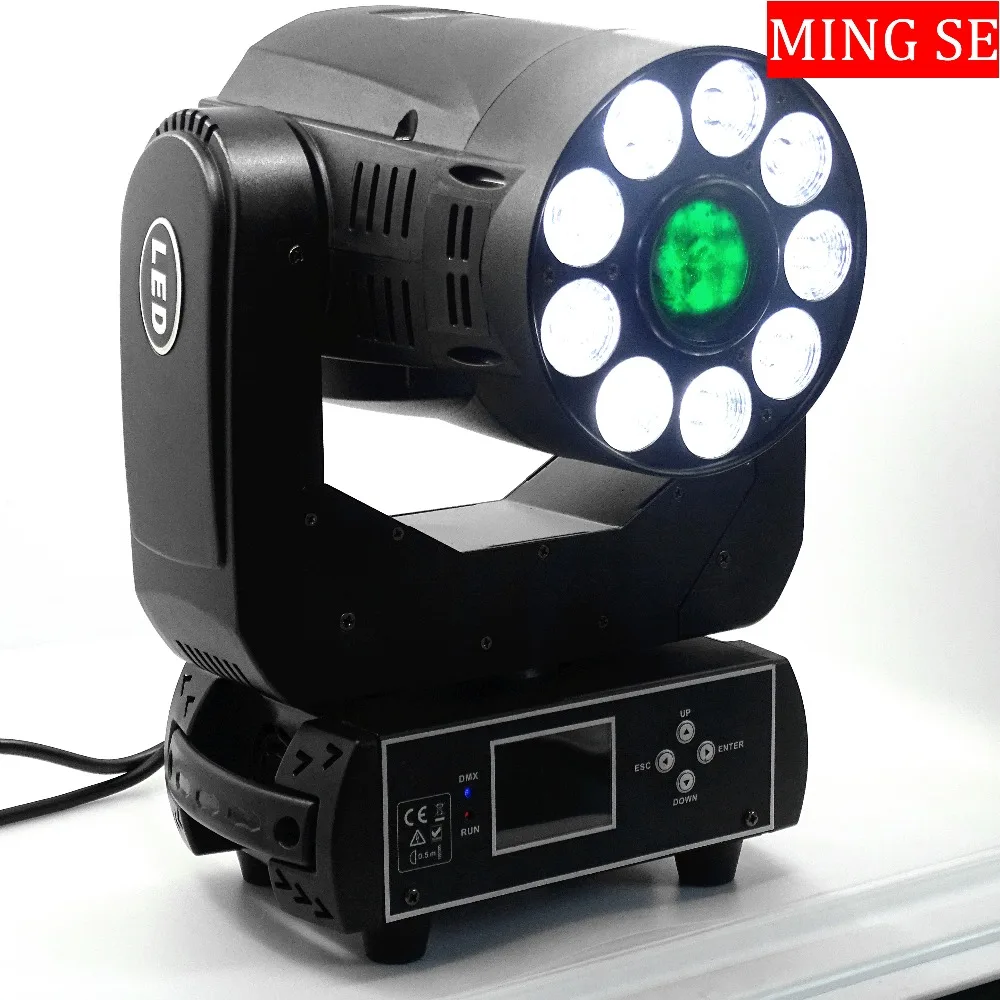 6x8 Вт лампа Gobo стробоскоп диско DJ Освещение 6*8 RGBW 4в1 светодиоды стирка + 30 LED Moving Head