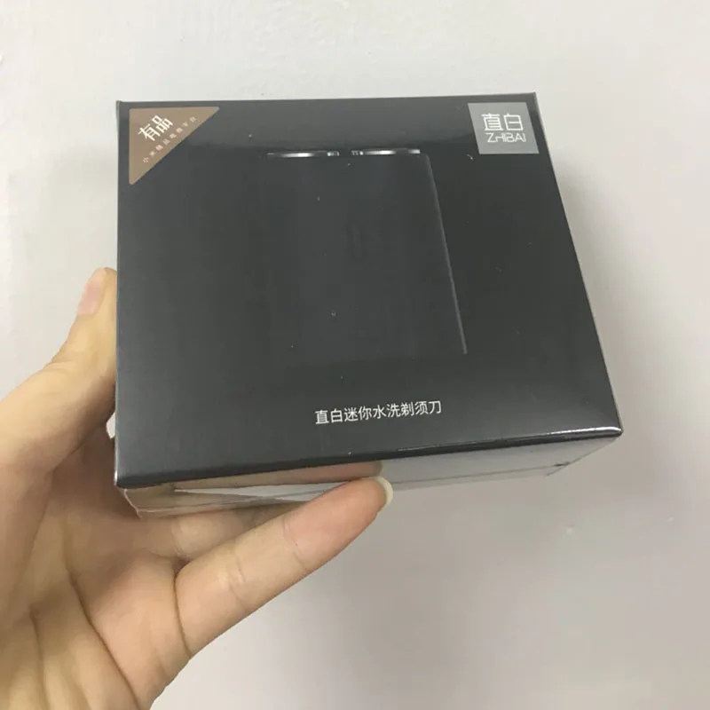 black Новейшая Xiaomi Mijia Мужская электрическая бритва для влажного/сухого бритья перезаряжаемая мини-бритва для тела IPX7 Водонепроницаемая немецкая техническая Moto xiomi - Цвет: black