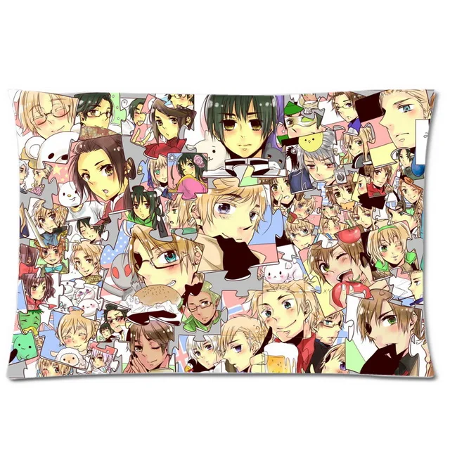 5 50 см* 75 см Axis Powers Hetalia принт декоративные наволочки мягкие полиэфирные наволочки текстильные постельные принадлежности для дома использовать наволочки - Цвет: 5