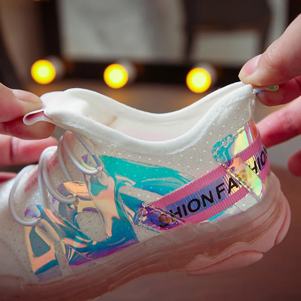 Сетчатый светильник SAGACE для мальчиков и девочек спортивная обувь бега