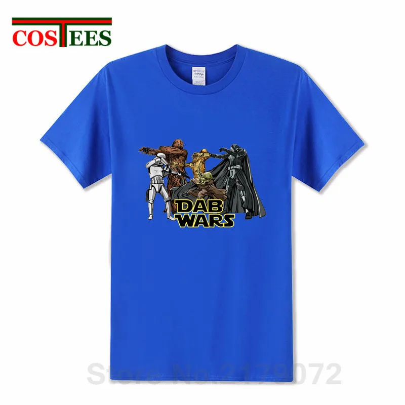 Забавная футболка Dab Star Wars Мужская Уличная в стиле хип хоп группа Харадзюку